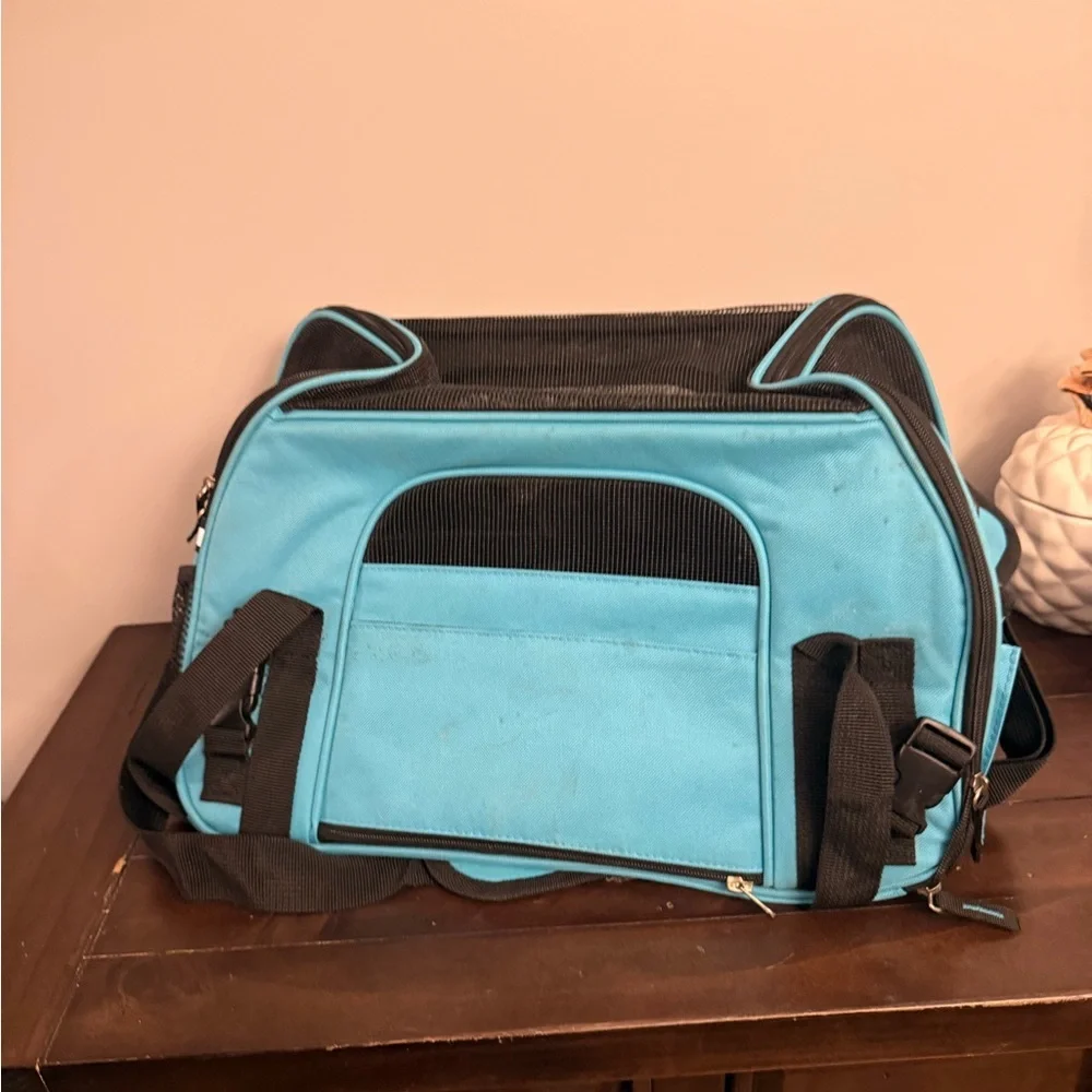 EliteField Soft Sided Pet Carrier Travel Bag Teal